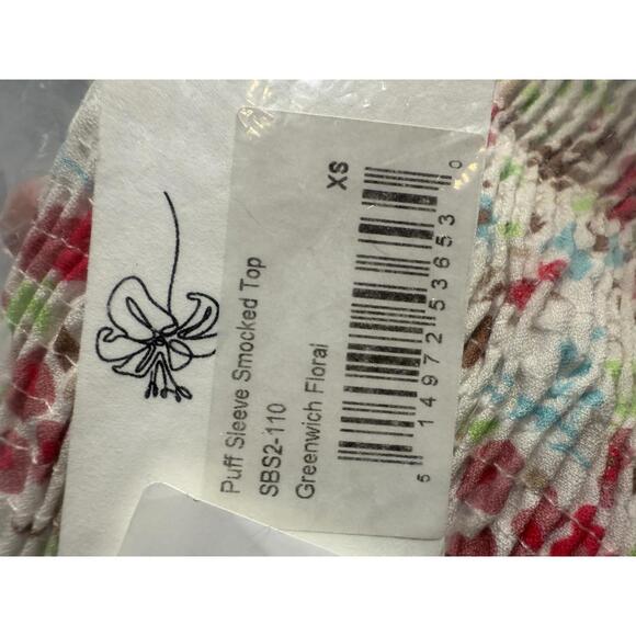 NWT Revolve Sokie Collective Puff Sleeve Mocked Top XS - Picture 8 of 8